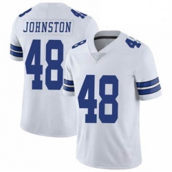 Youth Dallas Cowboys Daryl Johnston 84 Nike Vapor White Limited Jersey