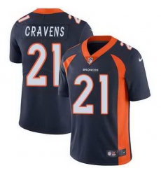 Nike Broncos 21 Su a Cravens Navy Alternate Vapor Untouchable Limited Jersey