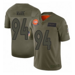 Youth Denver Broncos 94 DeMarcus Ware Limited Camo 2019 Salute to Service Football Jersey