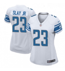 Womens Nike Detroit Lions 23 Darius Slay Jr Game White NFL Jersey