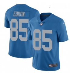 Youth Nike Detroit Lions 85 Eric Ebron Elite Blue Alternate NFL Jersey