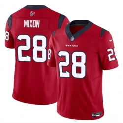 Youth Houston Texans 28 Joe Mixon Red 2024 F U S E Vapor Untouchable Limited Stitched Football Jersey