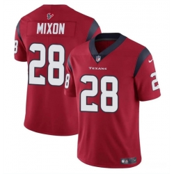 Youth Houston Texans 28 Joe Mixon Red Vapor Untouchable Limited Stitched Football Jersey