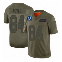 Womens Indianapolis Colts 84 Jack Doyle Limited Camo 2019 Salute to Service Football Jersey