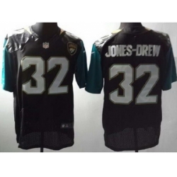 Nike Jacksonville Jaguars 32 Maurice Jones-Drew Black Elite NFL Jersey