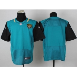 Nike Jacksonville Jaguars Blank Green Elite NFL Jersey