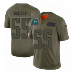 Youth Jacksonville Jaguars 55 Lerentee McCray Limited Camo 2019 Salute to Service Football Jersey