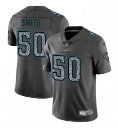 Youth Nike Jacksonville Jaguars 50 Telvin Smith Gray Static Vapor Untouchable Limited NFL Jersey