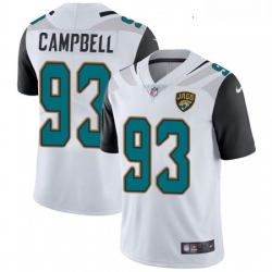 Youth Nike Jacksonville Jaguars 93 Calais Campbell White Vapor Untouchable Limited Player NFL Jersey