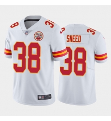 Men's Kansas City Chiefs #38 L'Jarius Sneed White Vapor Untouchable Limited Stitched Jersey