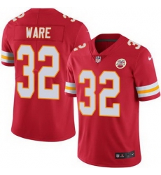 Nike Chiefs #32 Spencer Ware Red Team Color Youth Stitched NFL Vapor Untouchable Limited Jersey