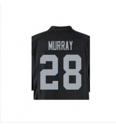 Elite American Football Jerseys Stitched Oakland #28 Latavius Murray Football Black Elite Jerseys