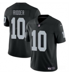 Men Las Vegas Raiders 10 Desmond Ridder Black 2024 Vapor Stitched Football Jersey