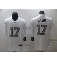 Men's Las Vegas Raiders #17 Davante Adams White Color Rush Limited Stitched Jersey