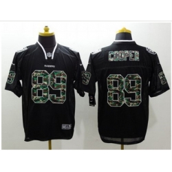 Nike Oakland Raiders #89 Amari Cooper Black Mens Stitched NFL Elite Camo Fashion Jersey