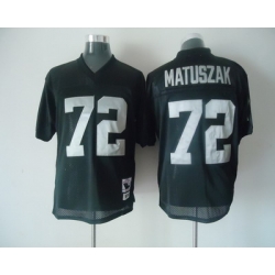 nfl oakland raiders 72 matuszak black throwback