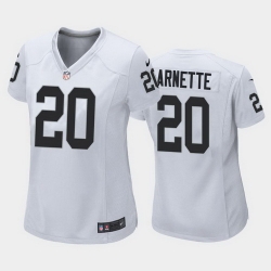 women damon arnette las vegas raiders white game jersey 