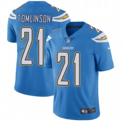 Youth Nike Los Angeles Chargers 21 LaDainian Tomlinson Electric Blue Alternate Vapor Untouchable Limited Player NFL Jersey