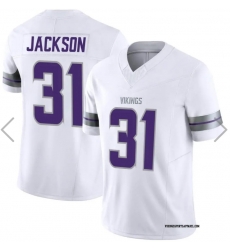 Men Nike Minnesota Vikings Khyree Jackson #31 Winter Warriors Stitched NFL Jersey