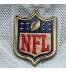Women Minnesota Vikings Gold NFL Logo Patch Biaog