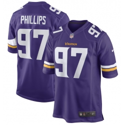 Toddler Nike Harrison Phillips Purple Minnesota Vikings Game Stitched Jersey