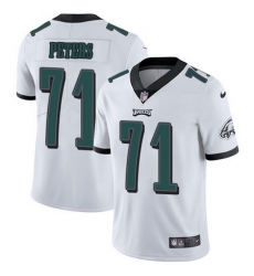 Nike Eagles #71 Jason Peters White Mens Stitched NFL Vapor Untouchable Limited Jersey
