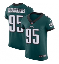 Nike Eagles #95 Mychal Kendricks Midnight Green Team Color Mens Stitched NFL Vapor Untouchable Elite Jersey