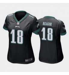 women jalen reagor philadelphia eagles black game jersey 