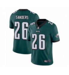 Youth Philadelphia Eagles #26 Miles Sanders Green Vapor Untouchable Limited Player Football Jersey