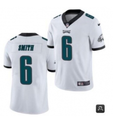 Youth Philadelphia Eagles #6 DeVonta Smith 2021 NFL Draft White Vapor Untouchable Limited Stitched Jersey