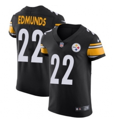 Nike Steelers #22 Terrell Edmunds Black Team Color Mens Stitched NFL Vapor Untouchable Elite Jersey