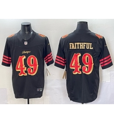 Men San Francisco 49ers 49 Faithful Black 2025 F U S E   u201CRivalries u201D Vapor Limited Stitched Football Jersey Men San Francisco 49ers 49 Faithful Black 2025 F U S E   u201CRivalries u201D Vapor Limited Stitched Football Jersey
