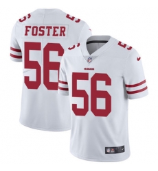 Nike 49ers #56 Reuben Foster White Mens Stitched NFL Vapor Untouchable Limited Jersey