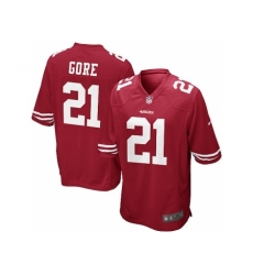 Nike San Francisco 49ers 21 Frank Gore red Game NFL Jersey