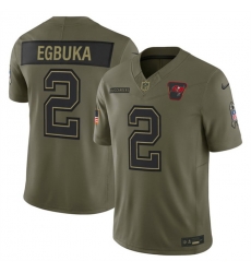 Men Tampa Bay Buccaneers 2 Emeka Egbuka Olive 2025 F U S E Salute to Service Limited Stitched Football Jersey Men Tampa Bay Buccaneers 2 Emeka Egbuka Olive 2025 F U S E Salute to Service Limited Stitched Football Jersey