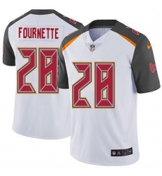 Men Tampa Bay Buccaneers 28 Leonard Fournette White Men Stitched NFL Vapor Untouchable Limited Jersey