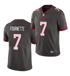 Men Tampa Bay Buccaneers 7 Leonard Fournette Grey Vapor Untouchable Limited Stitched jersey