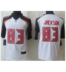 Nike Tampa Bay Buccaneers 83 Vincent Jackson White Limited New Style NFL Jersey