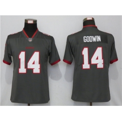 Women Nike Tampa Bay Buccaneers 14 Chris Godwin Gray Women New 2020 Vapor Untouchable Limited Jersey