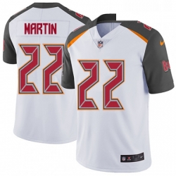 Youth Nike Tampa Bay Buccaneers 22 Doug Martin White Vapor Untouchable Limited Player NFL Jersey