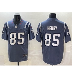 Men New England Patriots 85 Hunter Henry 2025 F U S E Rivalries Vapor Limited Stitched Football Jersey Men New England Patriots 85 Hunter Henry 2025 F U S E Rivalries Vapor Limited Stitched Football Jersey