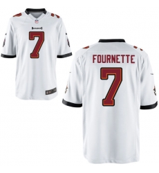 Men Tampa Bay Buccaneers Leonard Fournette 7 White Nike Vapor Limited Jersey