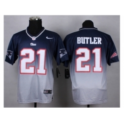 Nike New England Patriots 21 Malcolm Butler blue Drift II Fashion Elite NFL Jersey