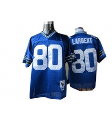 nfl Seattle Seahawks 80 Steve Largent Throwback blue