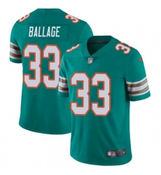 Kalen Ballage Miami Dolphins Men Limited Alternate Vapor Untouchable Nike Jersey Aqua