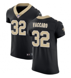 Nike Saints #32 Kenny Vaccaro Black Team Color Mens Stitched NFL Vapor Untouchable Elite Jersey