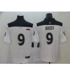 Saints 9 Drew Brees White City Edition Vapor Untouchable Limited Jersey