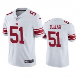 Youth New York Giants 51 Azeez Ojulari White Vapor Untouchable Limited Stitched Jersey