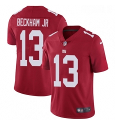 Youth Nike New York Giants 13 Odell Beckham Jr Elite Red Alternate NFL Jersey