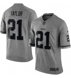 Mens Nike Washington Redskins 21 Sean Taylor Limited Gray Gridiron NFL Jersey